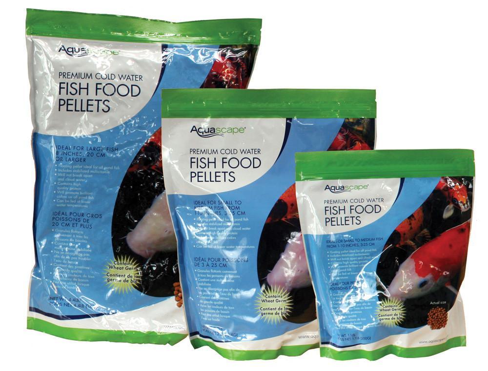 Aquascape Fish Food Pellets - 500 g Aquascape Premium Cold Water Fish Food Pellets