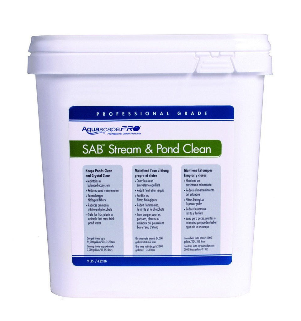 Aquascape Water Treatments AquascapePRO SAB Stream and Pond Cleaner - 9 lb Aquascape SAB - String Algae Buster Stream and Pond Cleaner